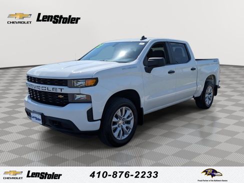 Used 2022 Chevrolet Silverado 1500 Custom AWD/4WD image 1