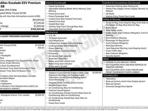 Used 2023 Cadillac Escalade ESV Premium Luxury image 23