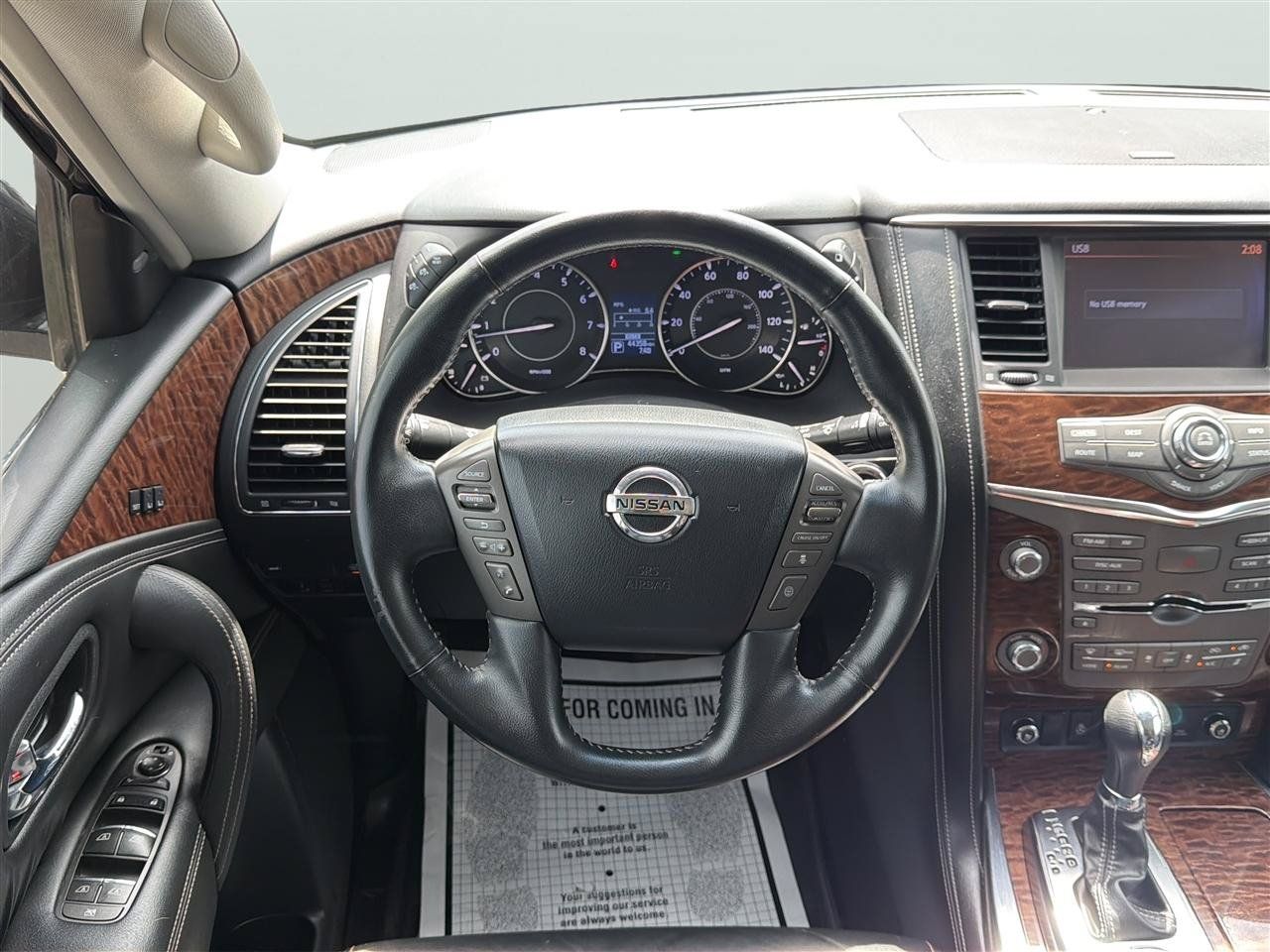 Used 2017 Nissan Armada Platinum w/ Interior Lighting Package AWD/4WD image 30