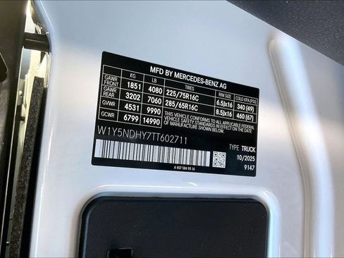 New 2026 Mercedes-Benz Sprinter 3500 image 8