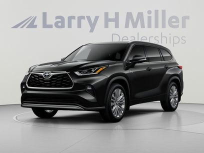New 2026 Toyota Highlander Platinum