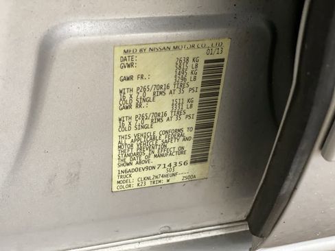 Used 2013 Nissan Frontier SV w/ SV Value Truck Pkg image 33