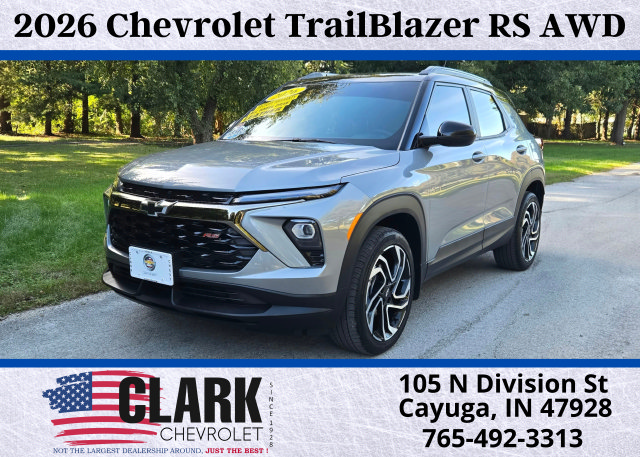Used 2026 Chevrolet TrailBlazer RS w/ Convenience Package AWD/4WD image 1