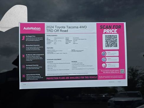 Certified 2024 Toyota Tacoma TRD Off-Road AWD/4WD image 29