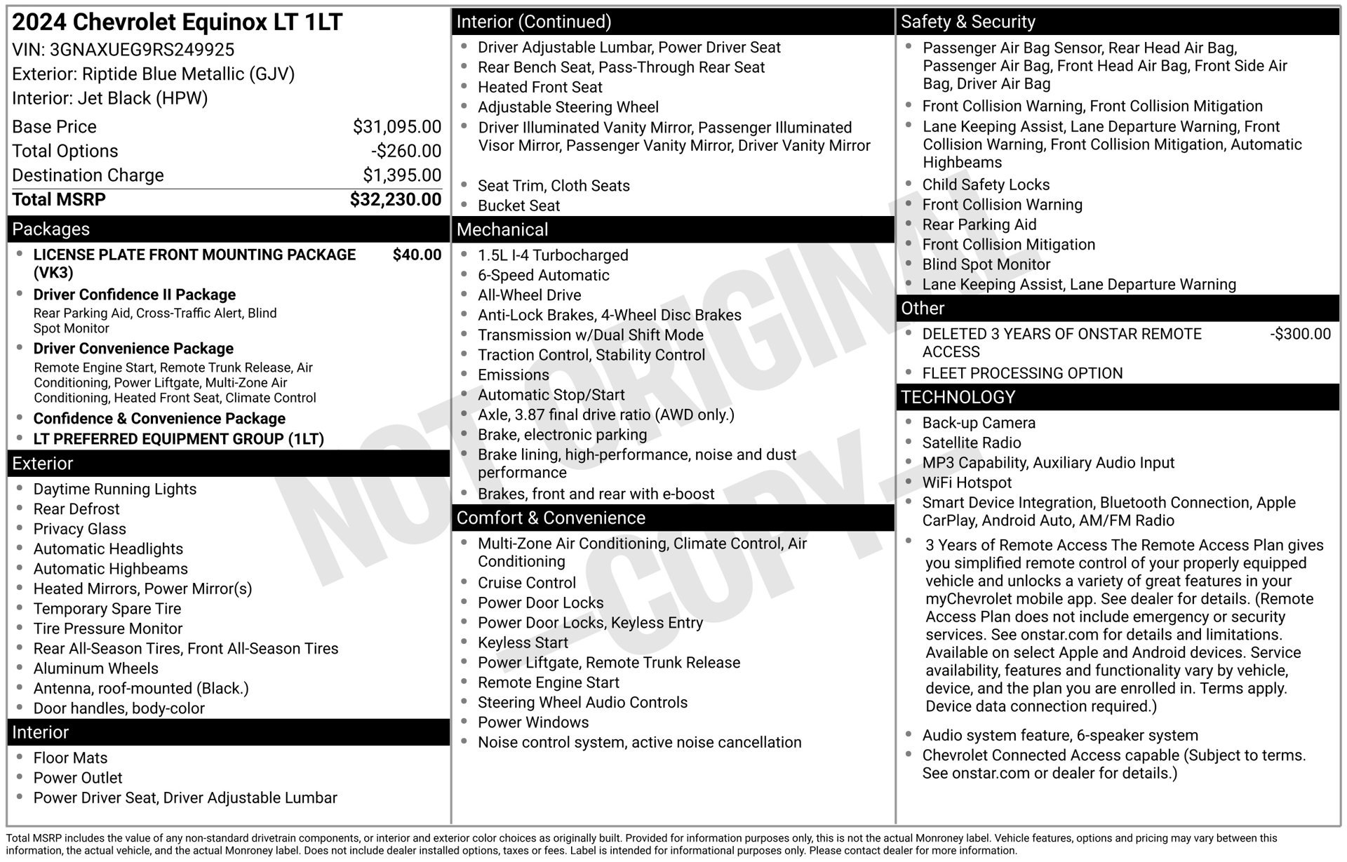 Used 2024 Chevrolet Equinox LT AWD/4WD image 4