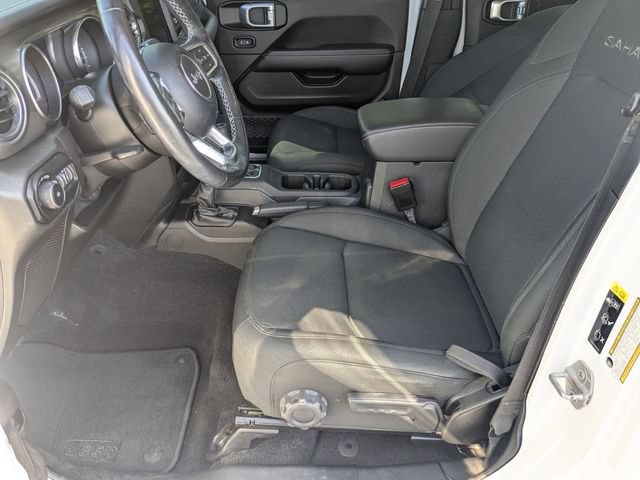 Used 2021 Jeep Wrangler Unlimited Sahara w/ Uconnect 4C Nav & Sound Group AWD/4WD image 16
