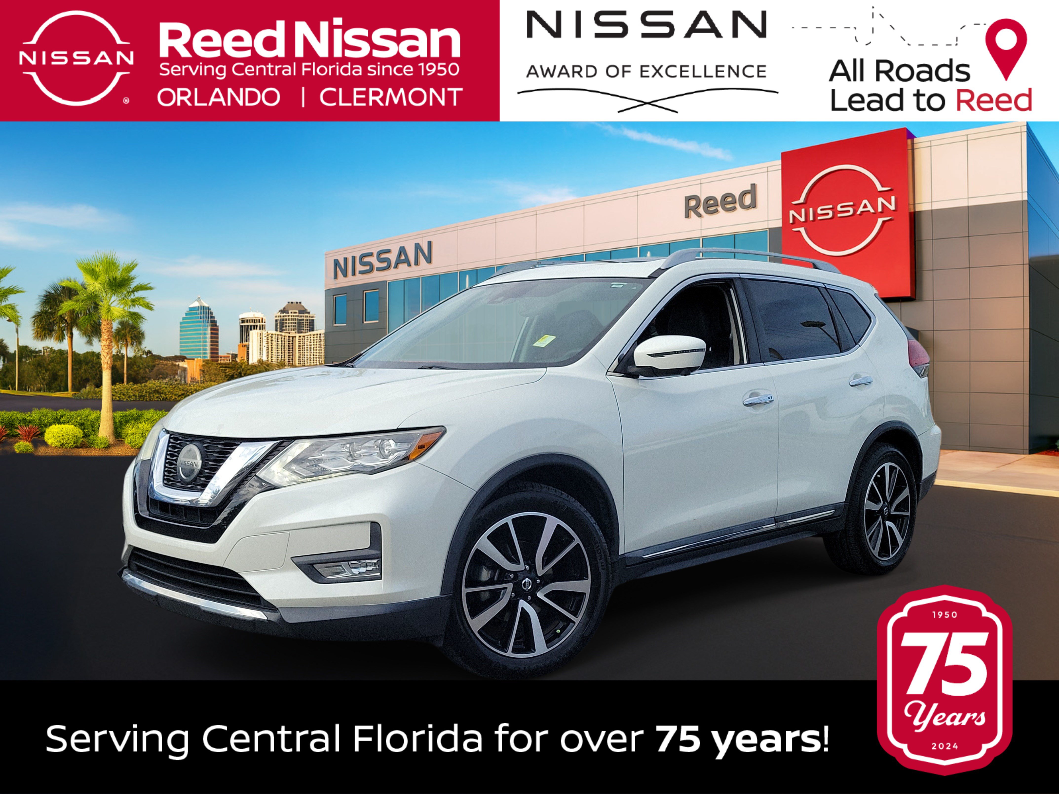 Used 2019 Nissan Rogue SL w/ Premium Package FWD image 1