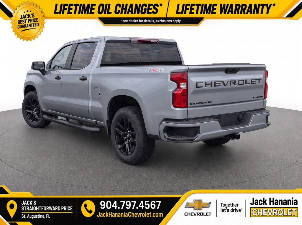 New 2026 Chevrolet Silverado 1500 Custom w/ Turbomax Blackout Package AWD/4WD image 7