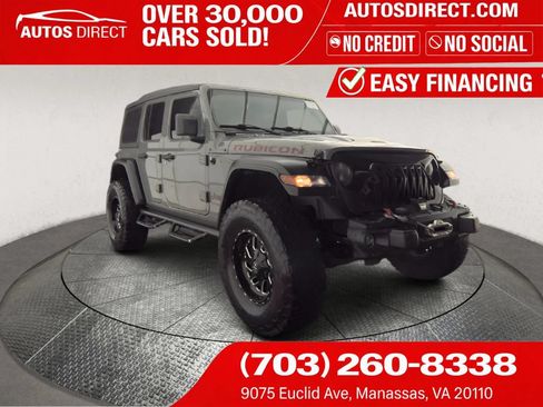 Used 2021 Jeep Wrangler Unlimited Rubicon w/ Xtreme Recon 35" Tire Package AWD/4WD image 1