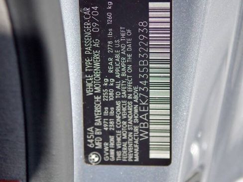Used 2005 BMW 645Ci Convertible RWD image 20