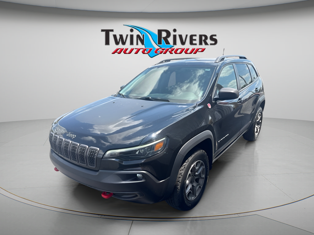 Used 2021 Jeep Cherokee Trailhawk w/ Premium Leather Package AWD/4WD image 1