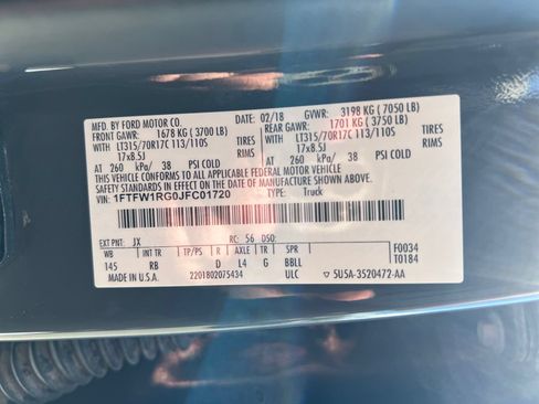 Used 2018 Ford F150 Raptor w/ Equipment Group 802A Luxury AWD/4WD image 29