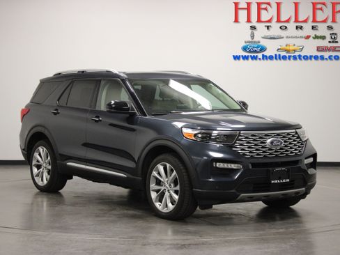 Used 2022 Ford Explorer Platinum w/ Class IV Trailer Tow Package AWD/4WD image 1