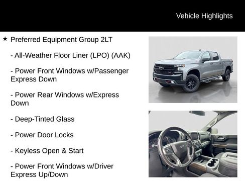 Used 2022 Chevrolet Silverado 1500 LT Trail Boss w/ Bed Protection Package AWD/4WD image 6
