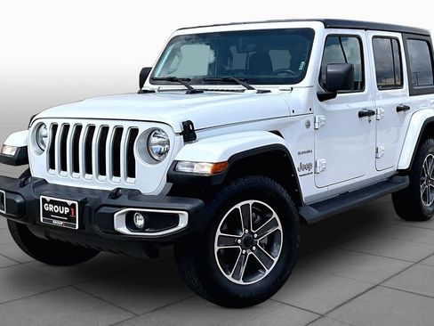 Used 2023 Jeep Wrangler Unlimited Sahara w/ Cold Weather Group AWD/4WD image 1