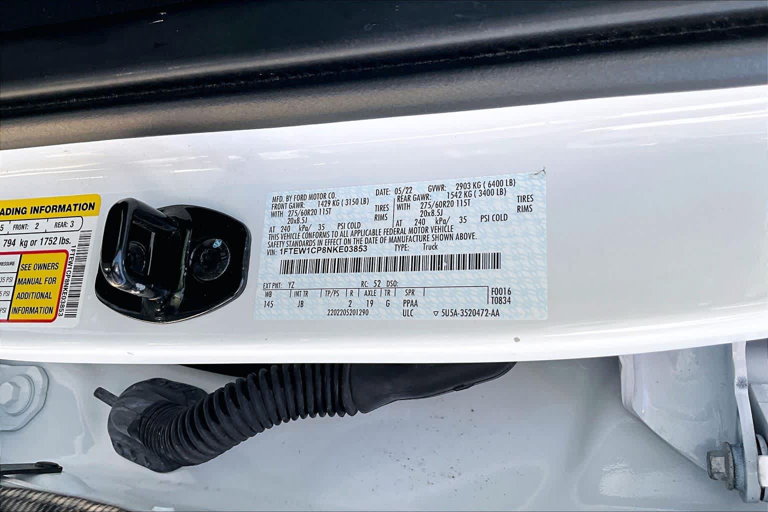 Certified 2022 Ford F150 XL w/ STX Appearance Package RWD image 33