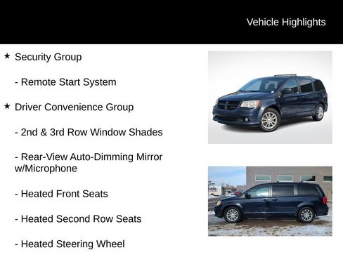 Used 2013 Dodge Grand Caravan R/T w/ Trailer Tow Group image 11