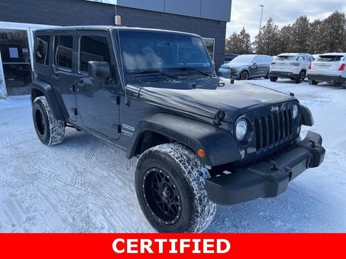 Certified 2018 Jeep Wrangler Unlimited Sport S image 1