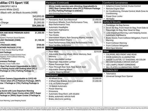 Used 2023 Cadillac CT5 Sport image 2