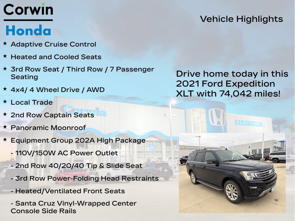 Used 2021 Ford Expedition XLT AWD/4WD image 9