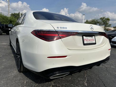 Used 2022 Mercedes-Benz S 580 S 580 4MATIC w/ Red Interior M image 8