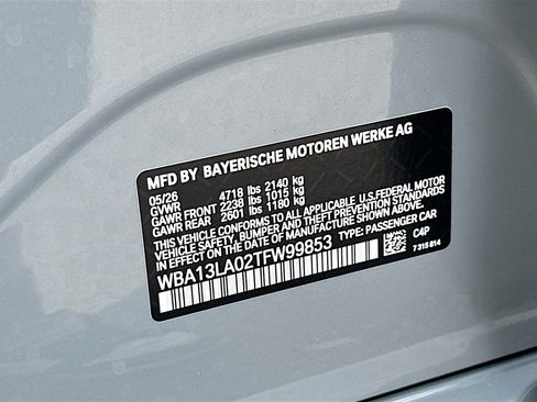 New 2026 BMW 330i Sedan w/ M Sport Package RWD image 27
