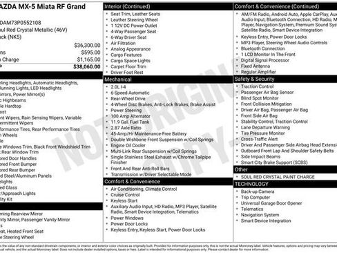 Used 2023 MAZDA MX-5 Miata Grand Touring image 1