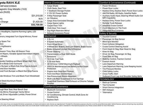 Used 2025 Toyota RAV4 XLE image 1