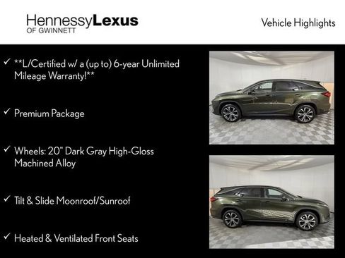 Used 2022 Lexus RX 350L FWD w/ Premium Package image 12