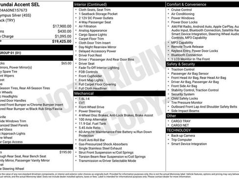 Used 2022 Hyundai Accent SEL FWD image 16