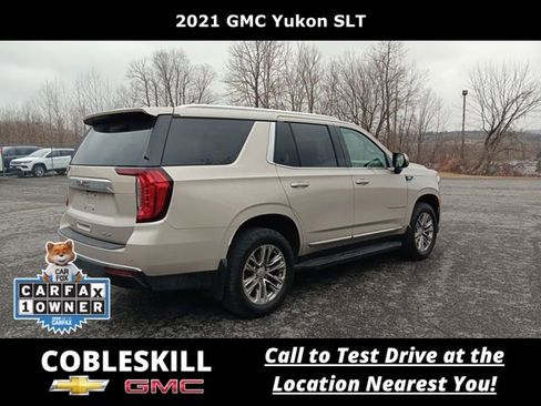 Used 2021 GMC Yukon SLT w/ SLT Luxury Package AWD/4WD image 3