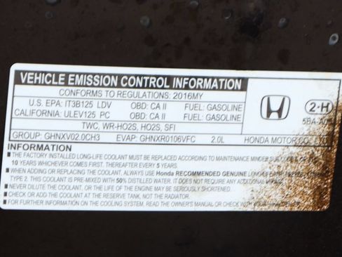 Used 2016 Honda Civic LX image 12