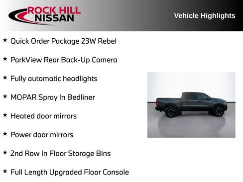 Used 2022 RAM 1500 Rebel AWD/4WD image 5