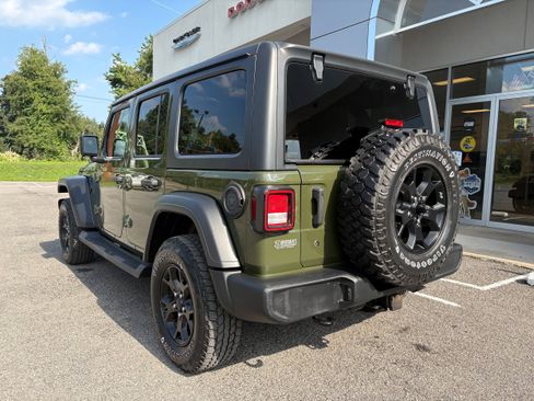 Certified 2020 Jeep Wrangler Unlimited Sport AWD/4WD image 9