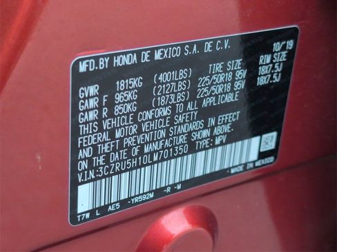 Used 2020 Honda HR-V Sport image 19