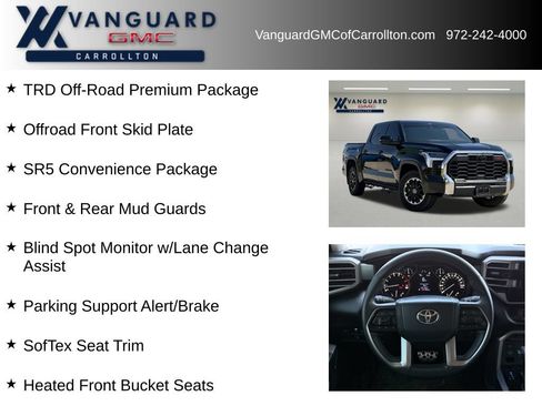 Used 2024 Toyota Tundra SR5 w/ TRD Off-Road Premium Package RWD image 6