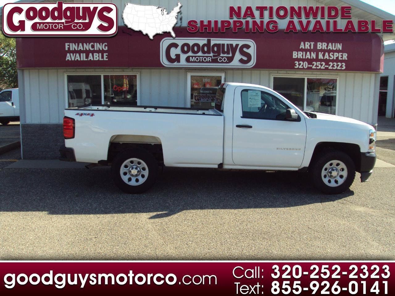 Used 2016 Chevrolet Silverado 1500 W/T w/ WT Fleet Convenience Package AWD/4WD image 1