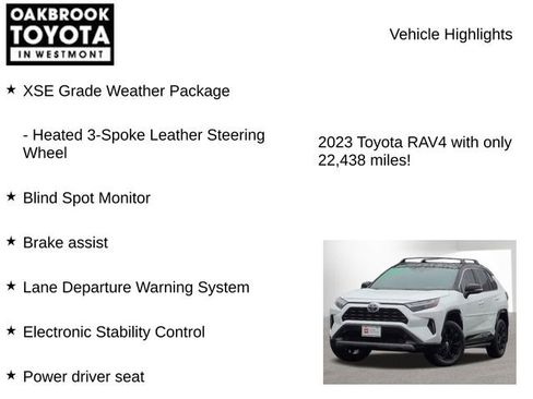 Certified 2023 Toyota RAV4 XSE w/ XSE Grade Weather Package image 8