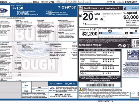 Used 2023 Ford F150 XLT w/ Equipment Group 302A High AWD/4WD image 27