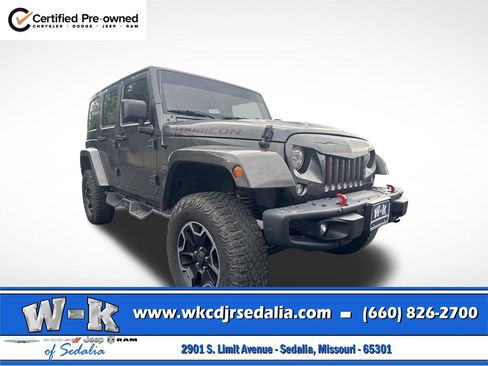 Certified 2017 Jeep Wrangler Unlimited Rubicon AWD/4WD image 3