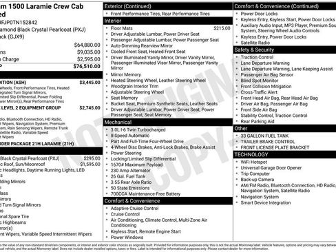 New 2026 RAM 1500 Laramie w/ Night Edition AWD/4WD image 28