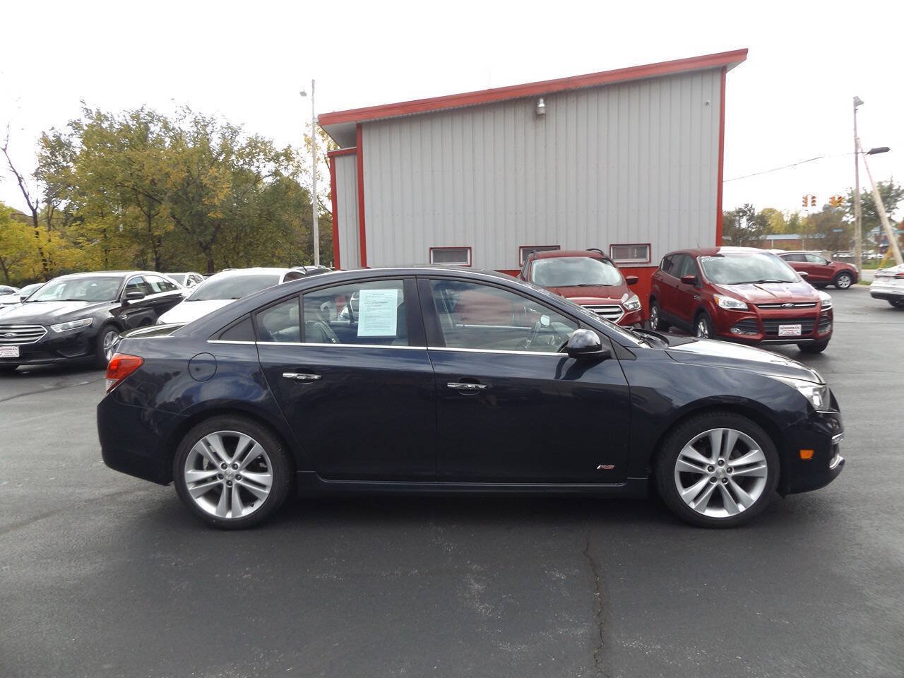 Used 2015 Chevrolet Cruze LTZ w/ Sun, Sound and Sport Package FWD image 5
