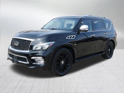Used 2015 INFINITI QX80 4WD w/ Deluxe Technology Package image 3
