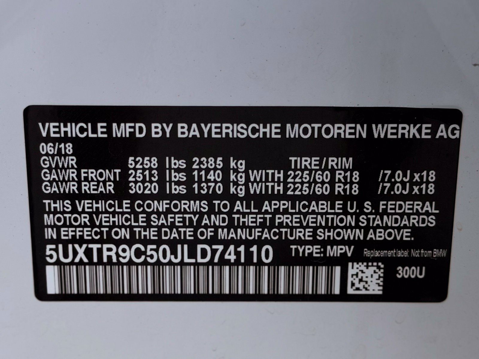 Used 2018 BMW X3 xDrive30i AWD/4WD image 55