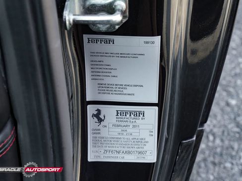 Used 2011 Ferrari 458 Italia Coupe RWD image 37
