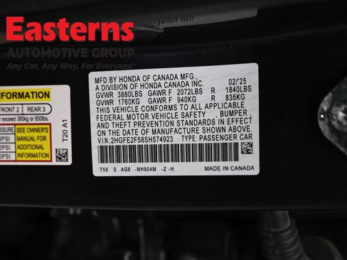 Used 2025 Honda Civic Sport image 33