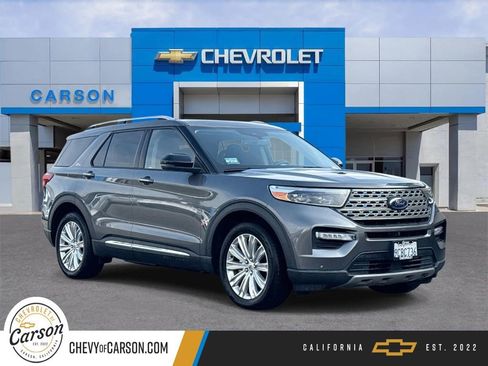 Used 2022 Ford Explorer Limited w/ Hybrid Equipment Group 310A RWD image 1