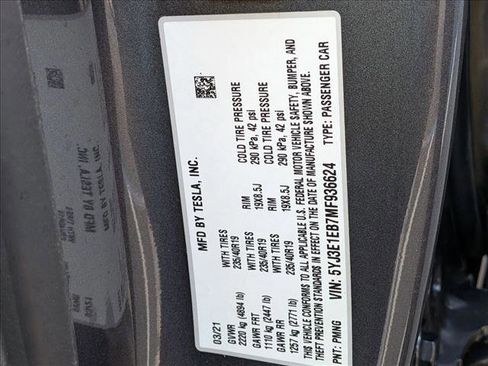 Used 2021 Tesla Model 3 Long Range image 23
