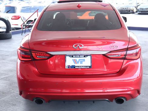 Used 2021 INFINITI Q50 Luxe w/ Seat & Sound Package RWD image 6