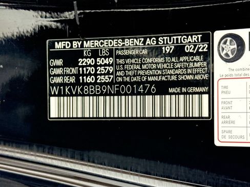 Certified 2022 Mercedes-Benz SL 63 AMG 4MATIC image 32